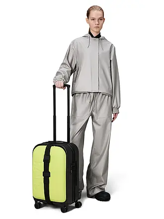RAINS | Trolley TEXEL Black | gelb